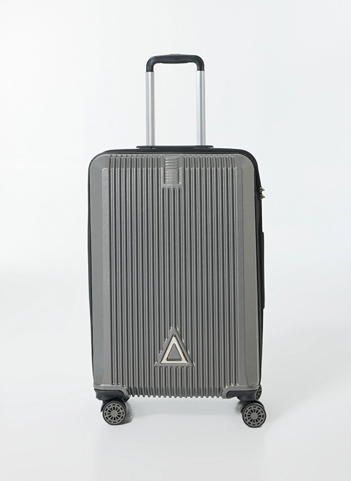 Nasa U.s Antrasit Çekçekli Sert Valiz NASA U.S TRIANGLE ANTRASİT ORTA