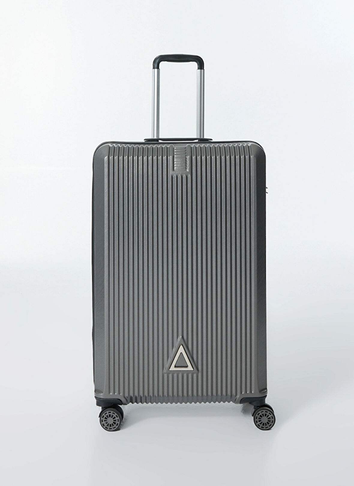 Nasa U.s Antrasit Çekçekli Sert Valiz NASA U.S TRIANGLE ANTRASİT BÜYÜK