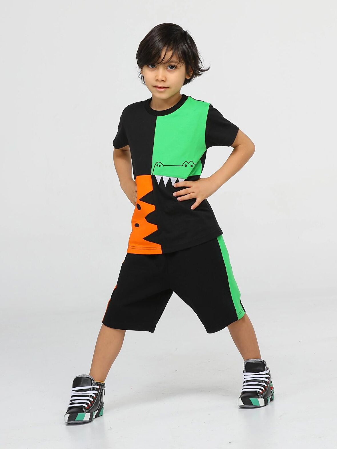 Tiger - Croco Erkek Çocuk Şort Takım
