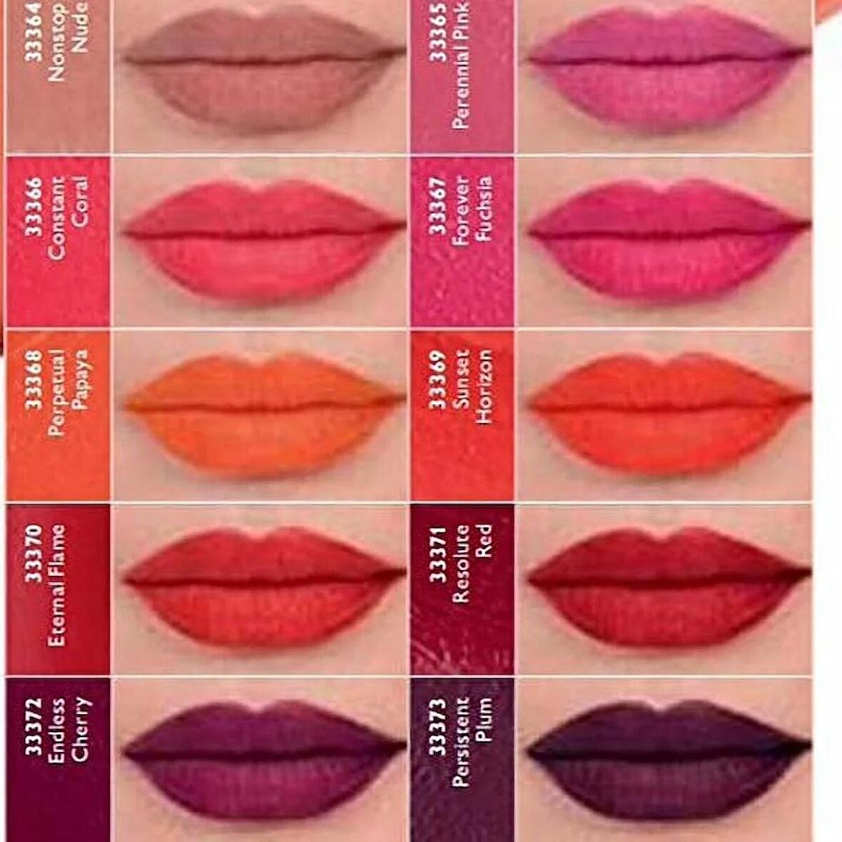  Oriflame The One Colour Unlimited Lipistick SUPER Matte Ruj 33371