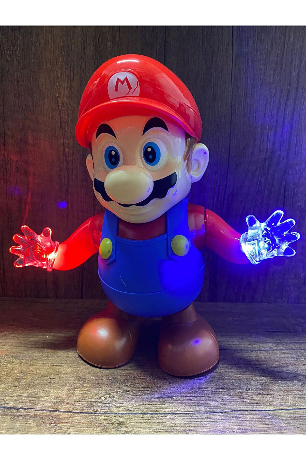 Oyuncak Dans Eden Süpermario Figür Oyuncak Işıklı Sesli Dans Eden Super Mario Figür