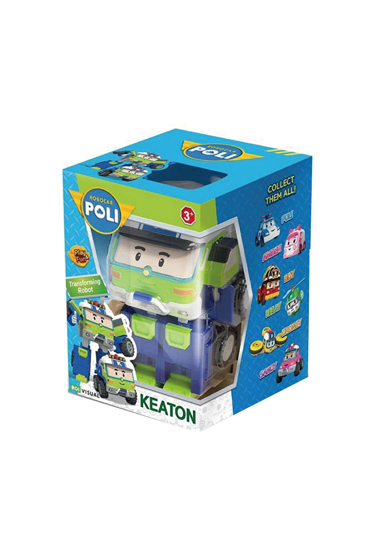 Robocar Poli Transforming Robot Figür Keaton Oyuncak Dönüşebilen Robocar Poli Keaton Yeni Model