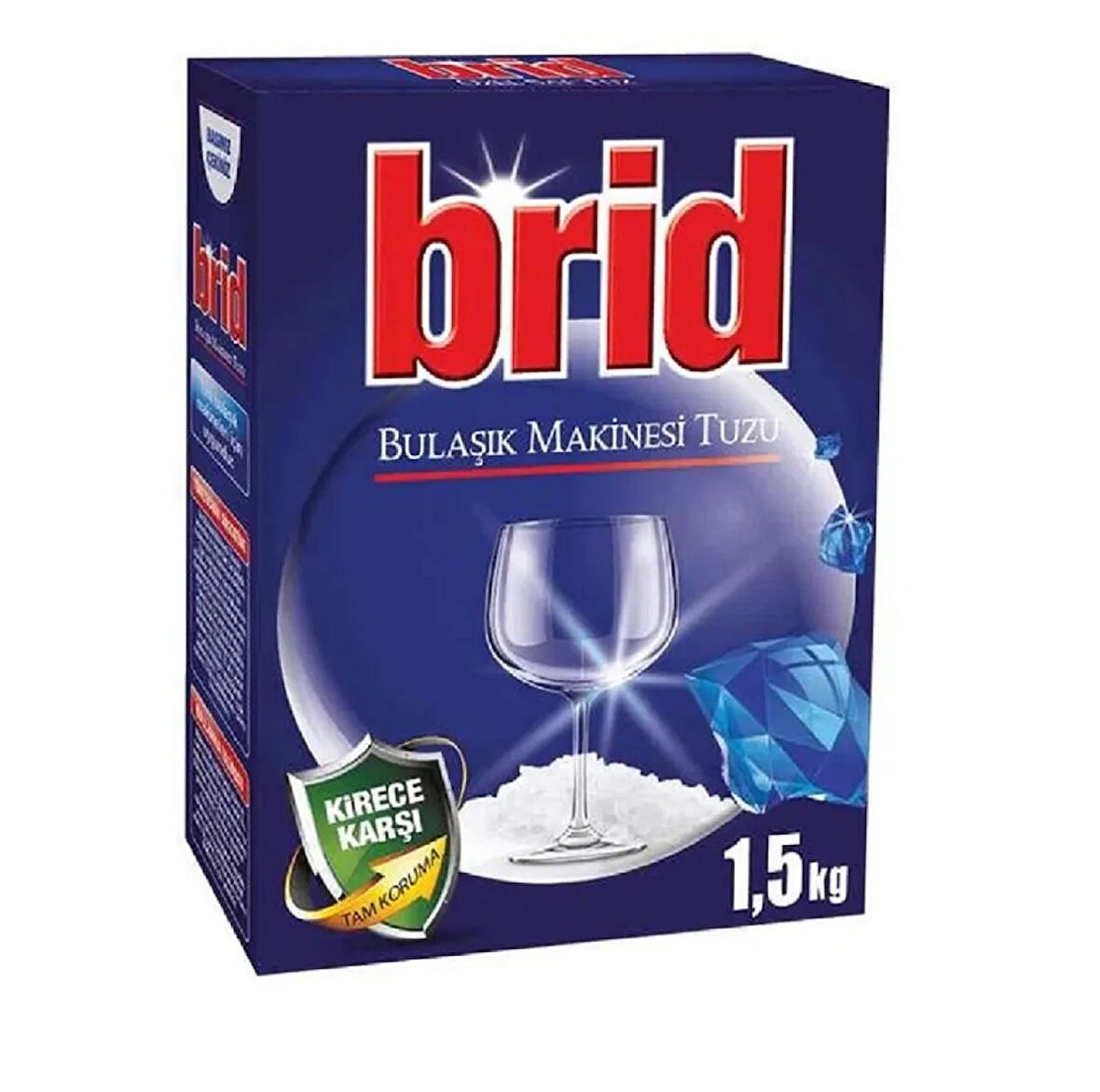 Brid Bulaşık Makinesi Tuzu 1,5 Kg 2 Adet