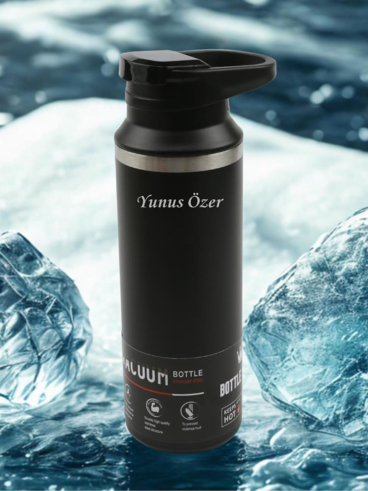 Outdoor 304 Çelik Termos , 500 ml Kişiye Özel İsimli
