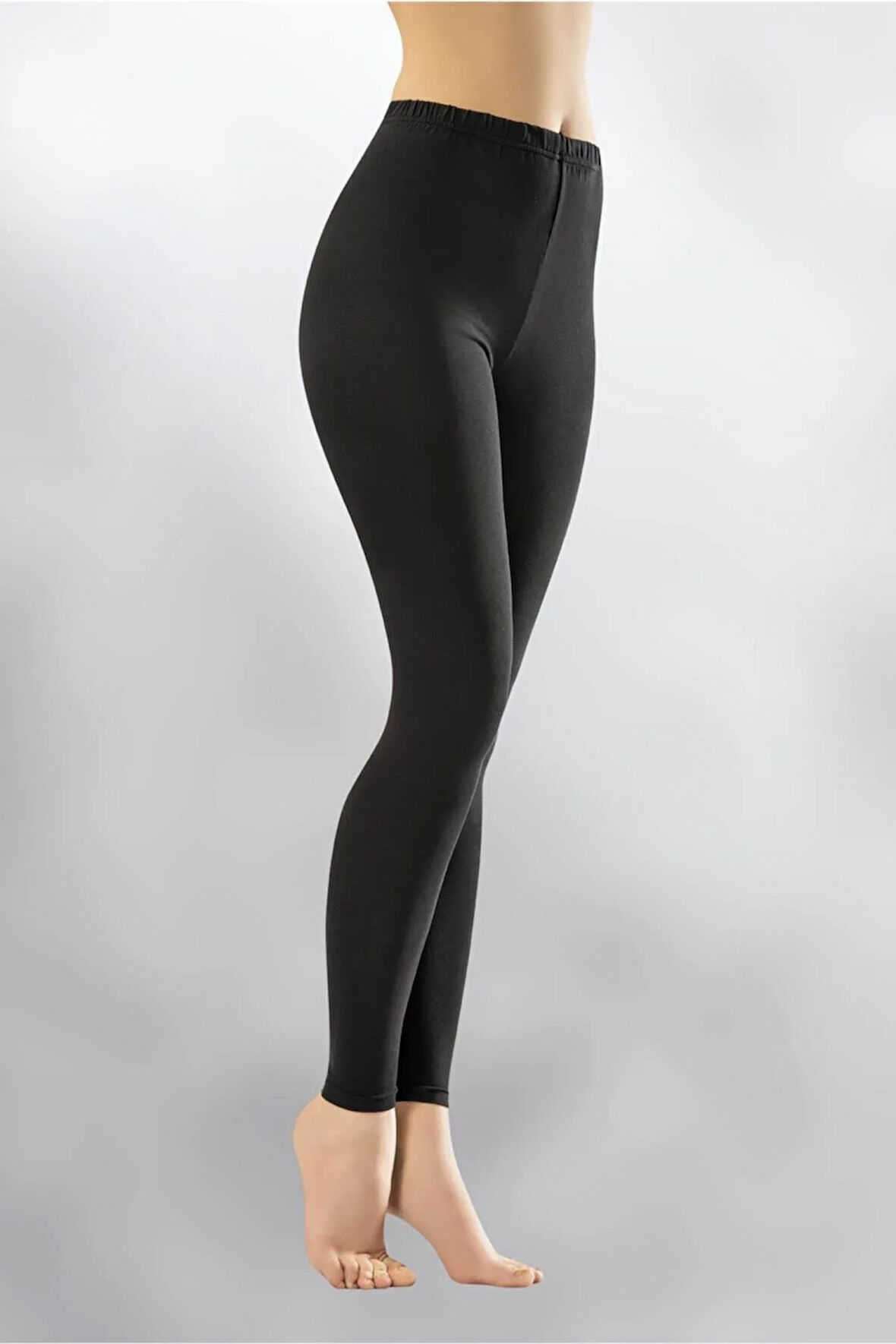 Kadın Pamuklu Uzun Tayt-4000