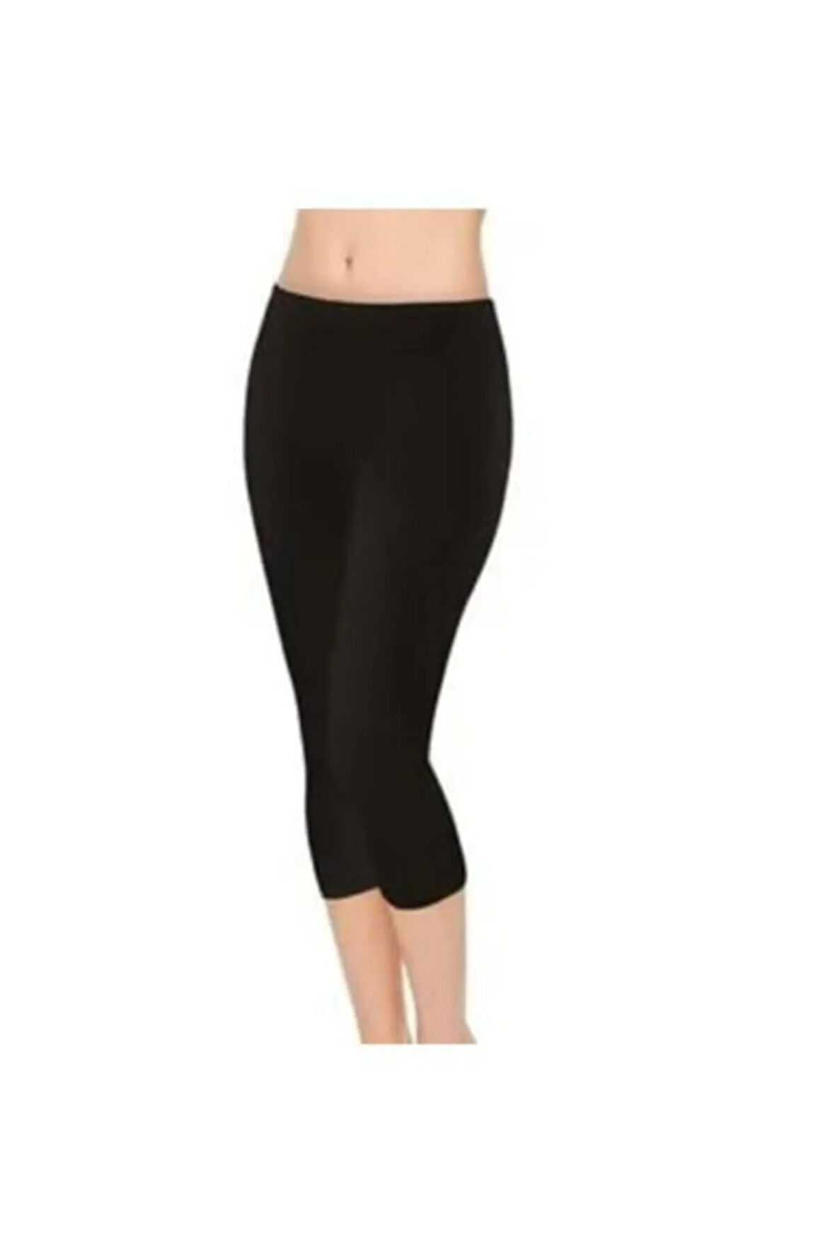 Kadın Likralı Kapri 2102 2li Paket Tayt