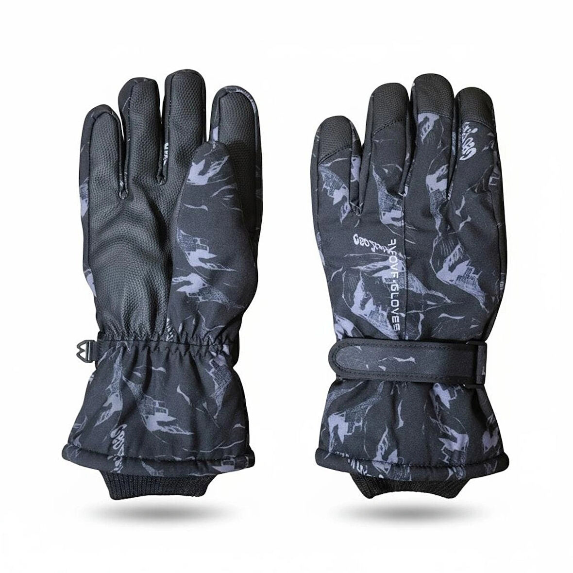 Erkek Şişme Kar Kayak Eldiveni