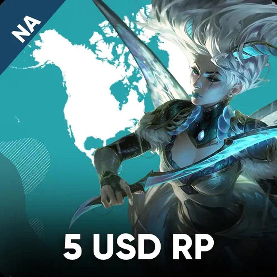 League of Legends 5 USD - LoL 5 Usd North Amerika