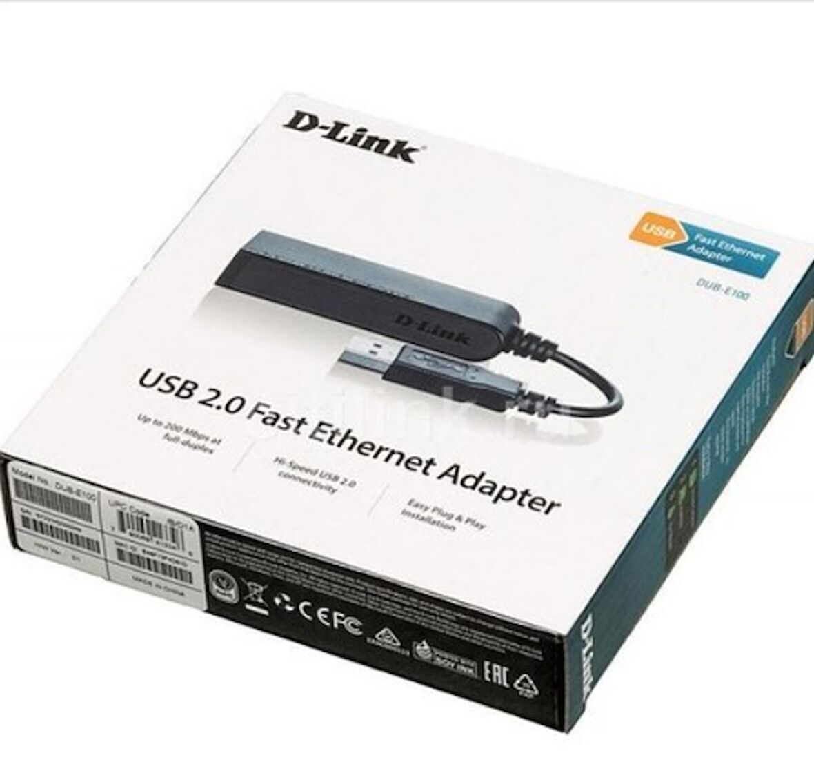 D-Link DUB-E100/D1A 2.0fast Ethernet Adapter H/w Version D Carplay