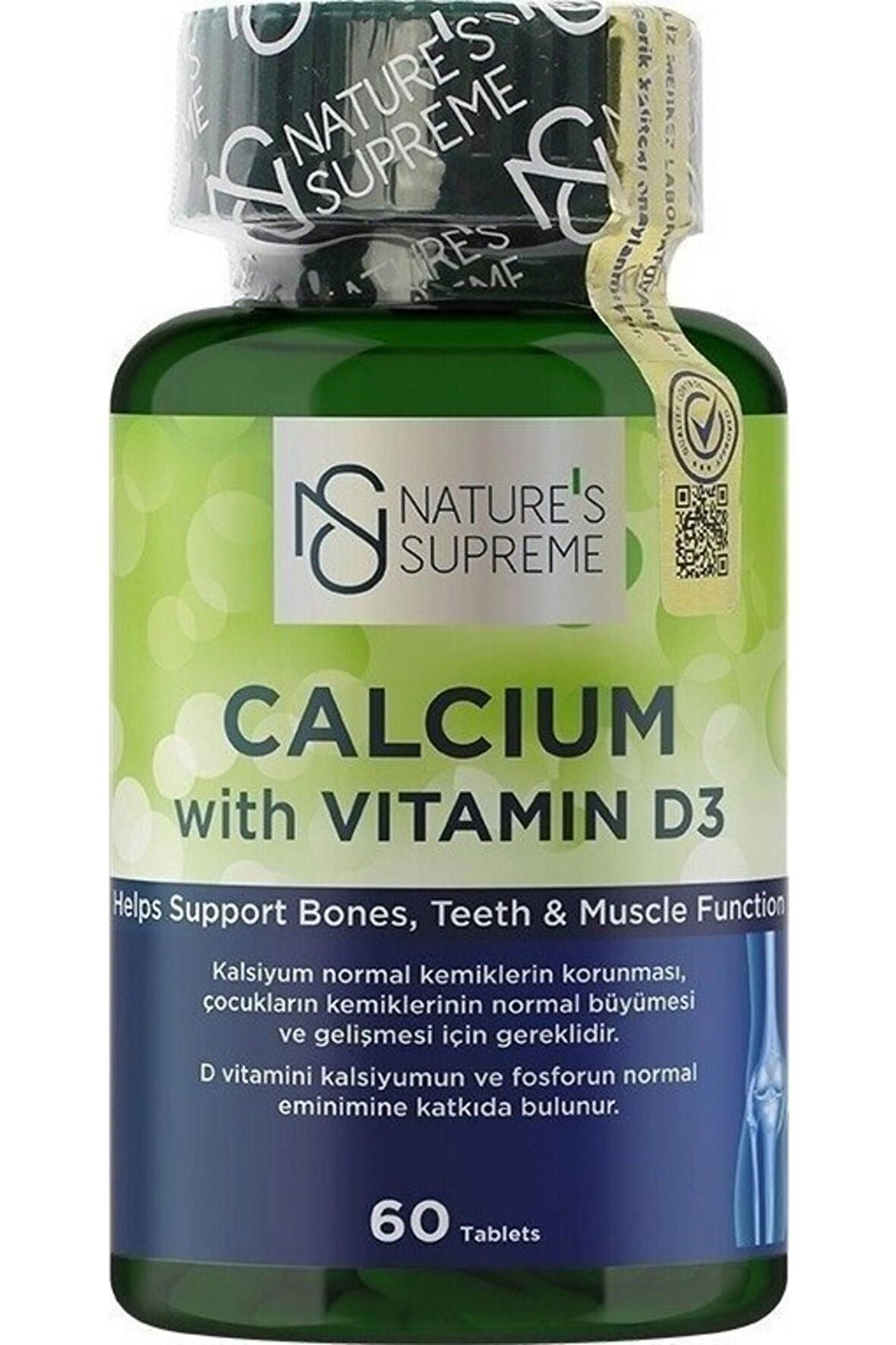 Calcium With Vitamin D3 60 Tablet