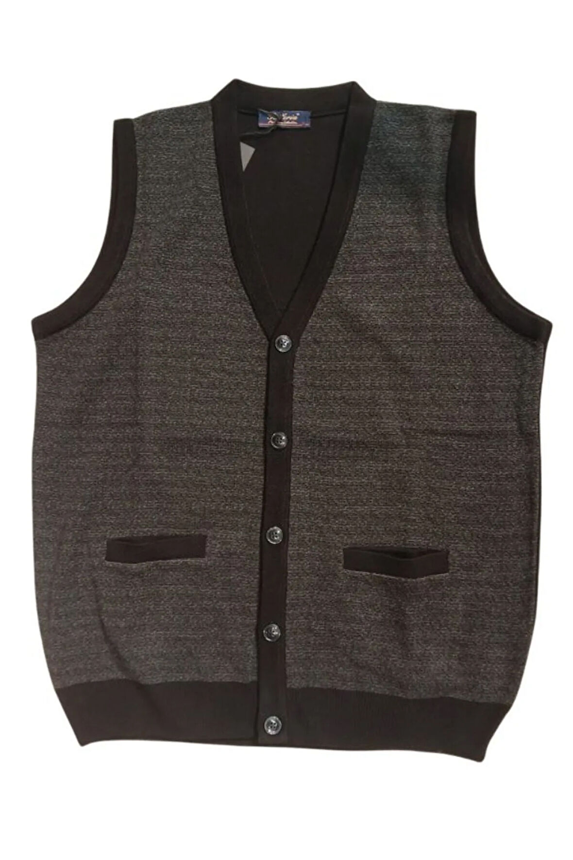 GALERİA ÖZEL TASARIM ÖRME DÜĞMELİ YELEK