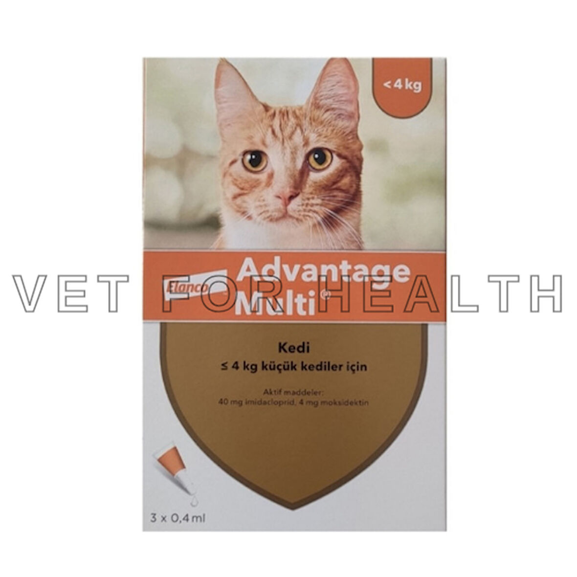 Elanco (Bayer) Advantage Multi 0.4ml 3 Pipet SKT:11.25