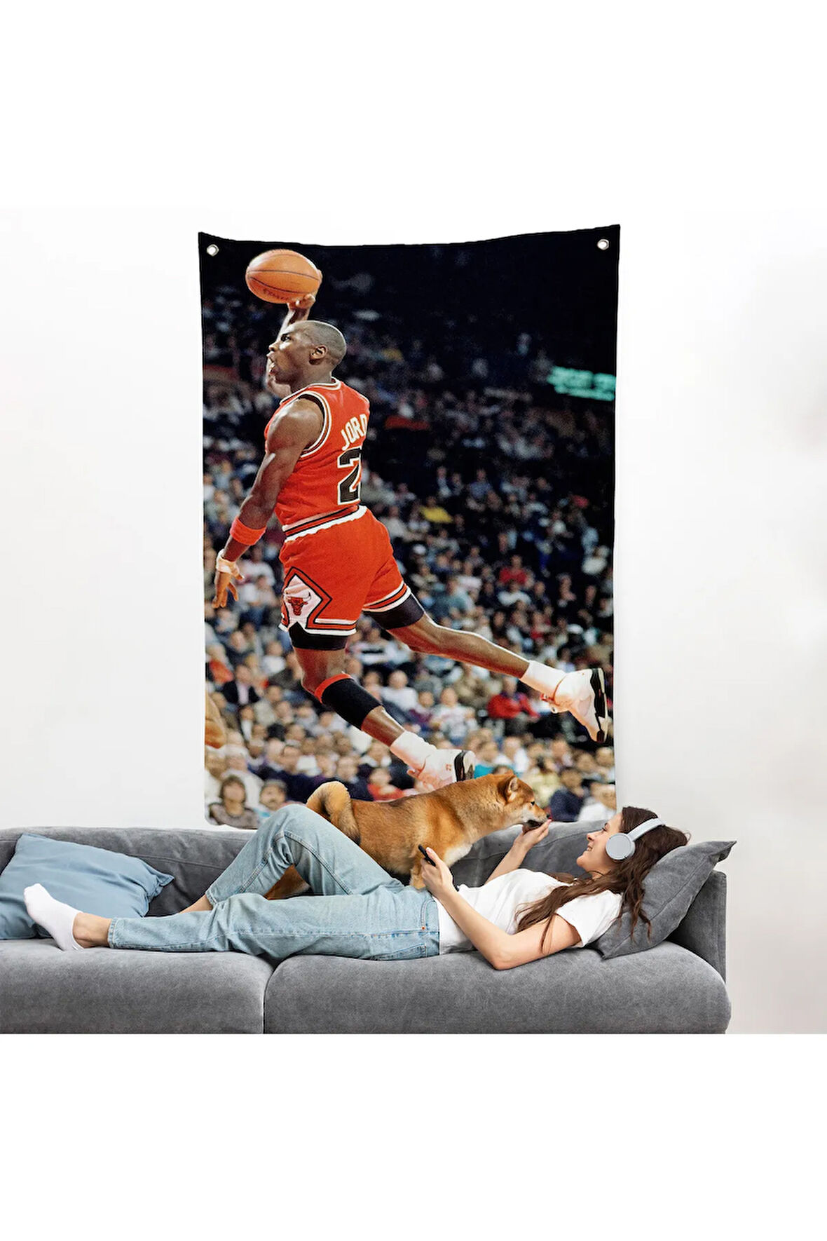 Michael Jordan Duvar Örtüsü-7907