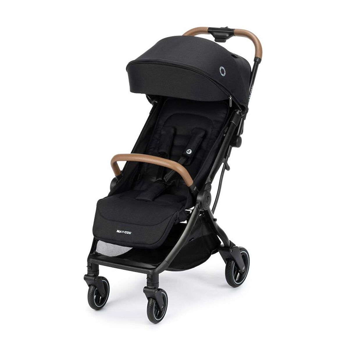 Maxi-Cosi Eva 3 Otomatik Katlanan Kompakt Bebek Arabası Essesntial Black 