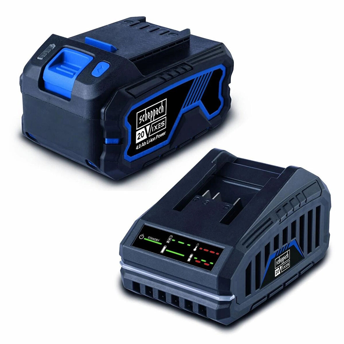  20V 4,0 Ah Starter Kit (Başlangıç Seti) - 7909201721 1 20V 4,0 Ah Starter Kit (Başlangıç Seti) - 7909201721 2 Scheppach 20V 4,0 Ah Starter Kit (Başlangıç Seti) - 7909201721