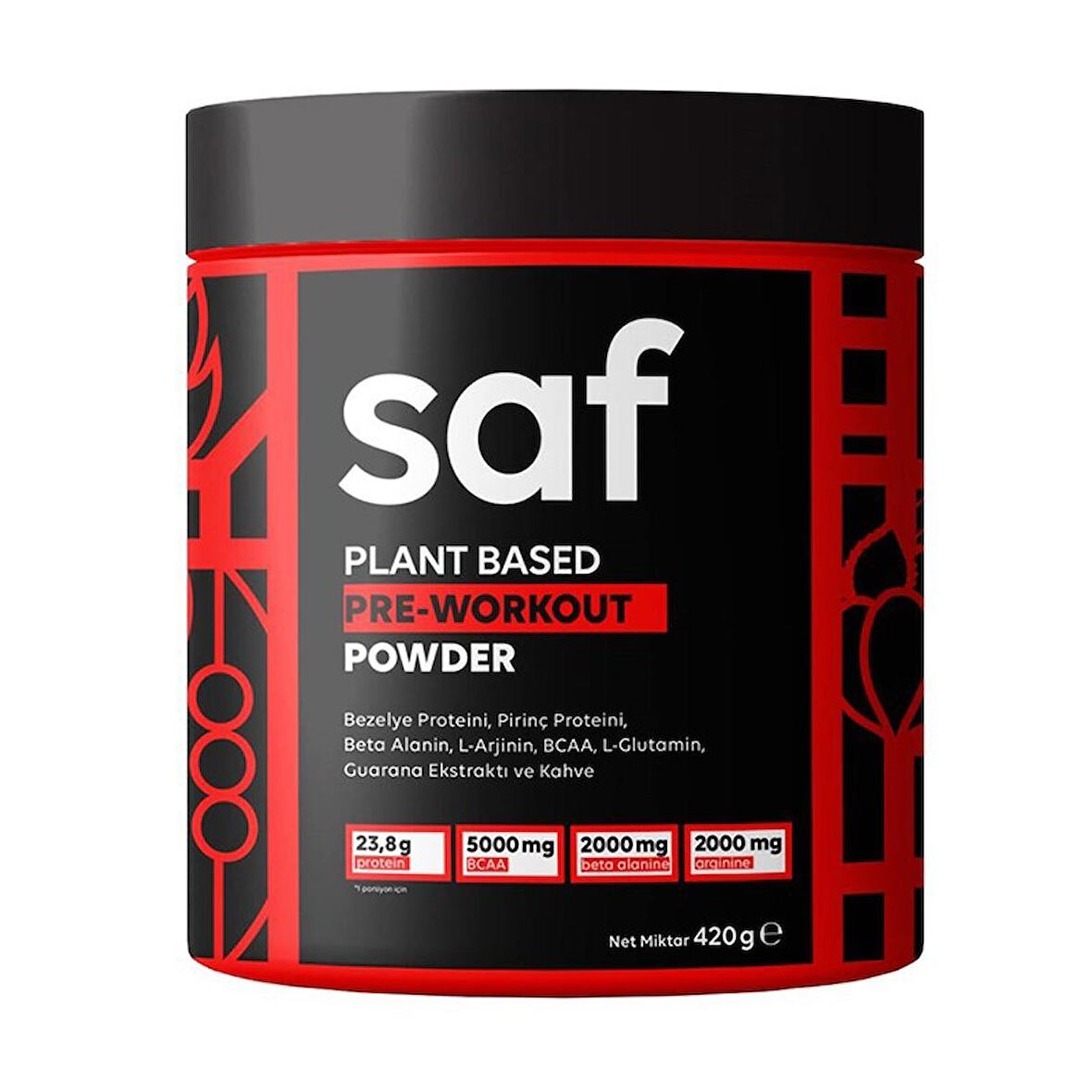 Saf Athletics Pre-Workout Mix 420 Gr