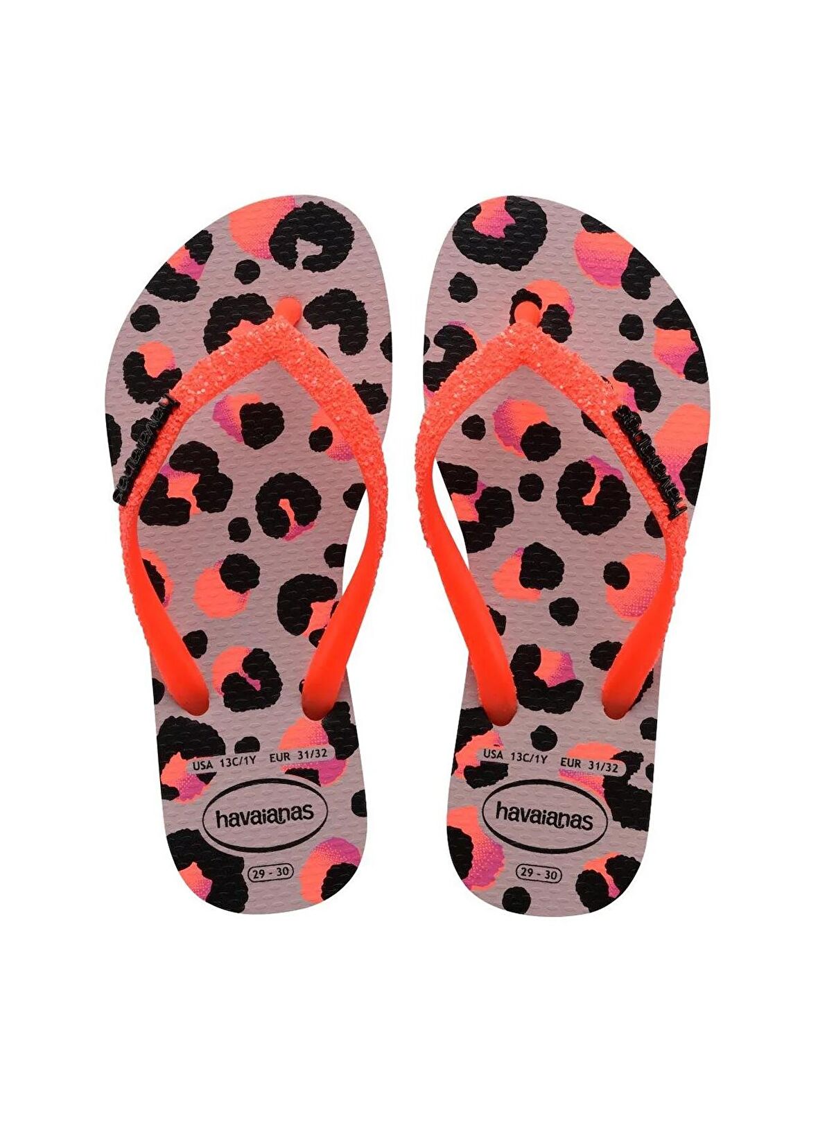 Havaianas Pembe Kız Çocuk Plaj Terliği KIDS SLIM GLITTER