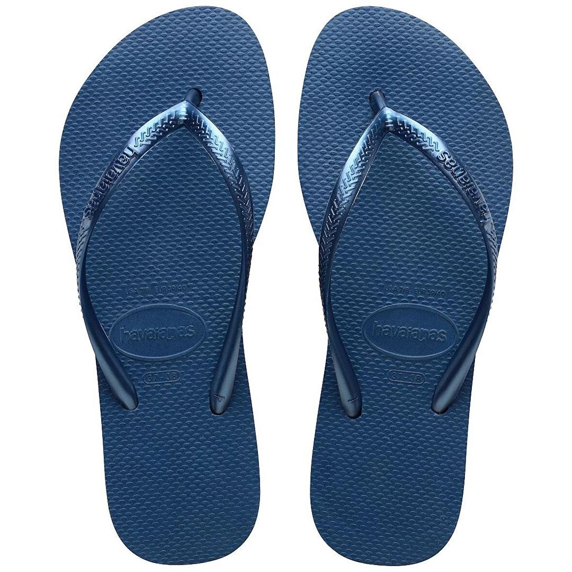 HAVAIANAS Slim Platform FC Comfy Blue Terlik 4144537-1803