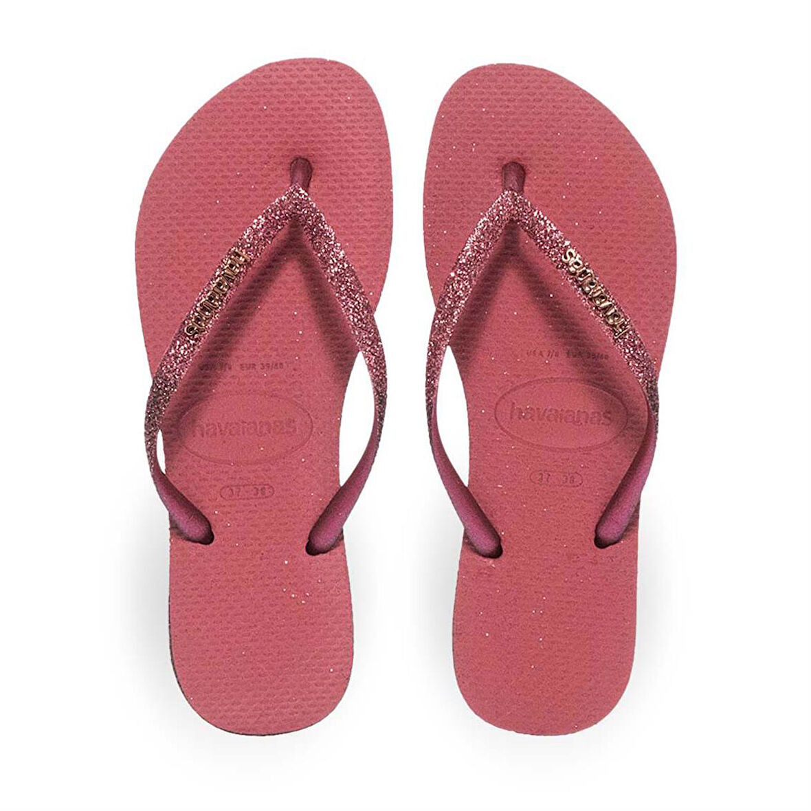 Havaianas Slim Sparkle II Pau Brasil Kadın Terlik