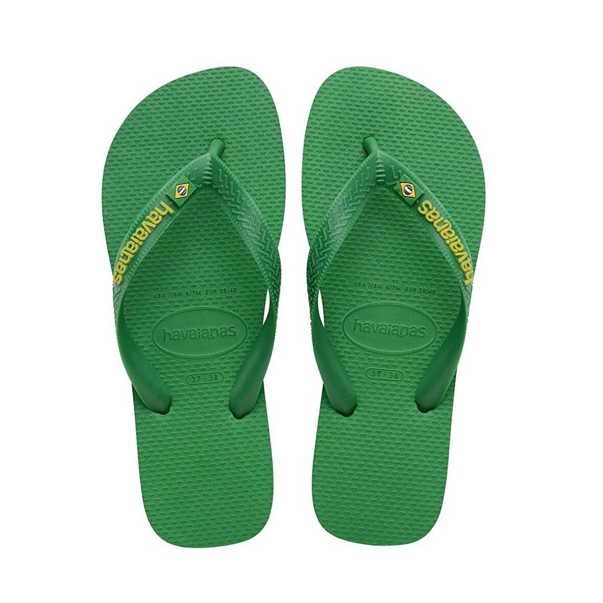 HAVAIANAS Brasil Logo Neon Patrıa Green/Yellow Citrico 4149370-6758