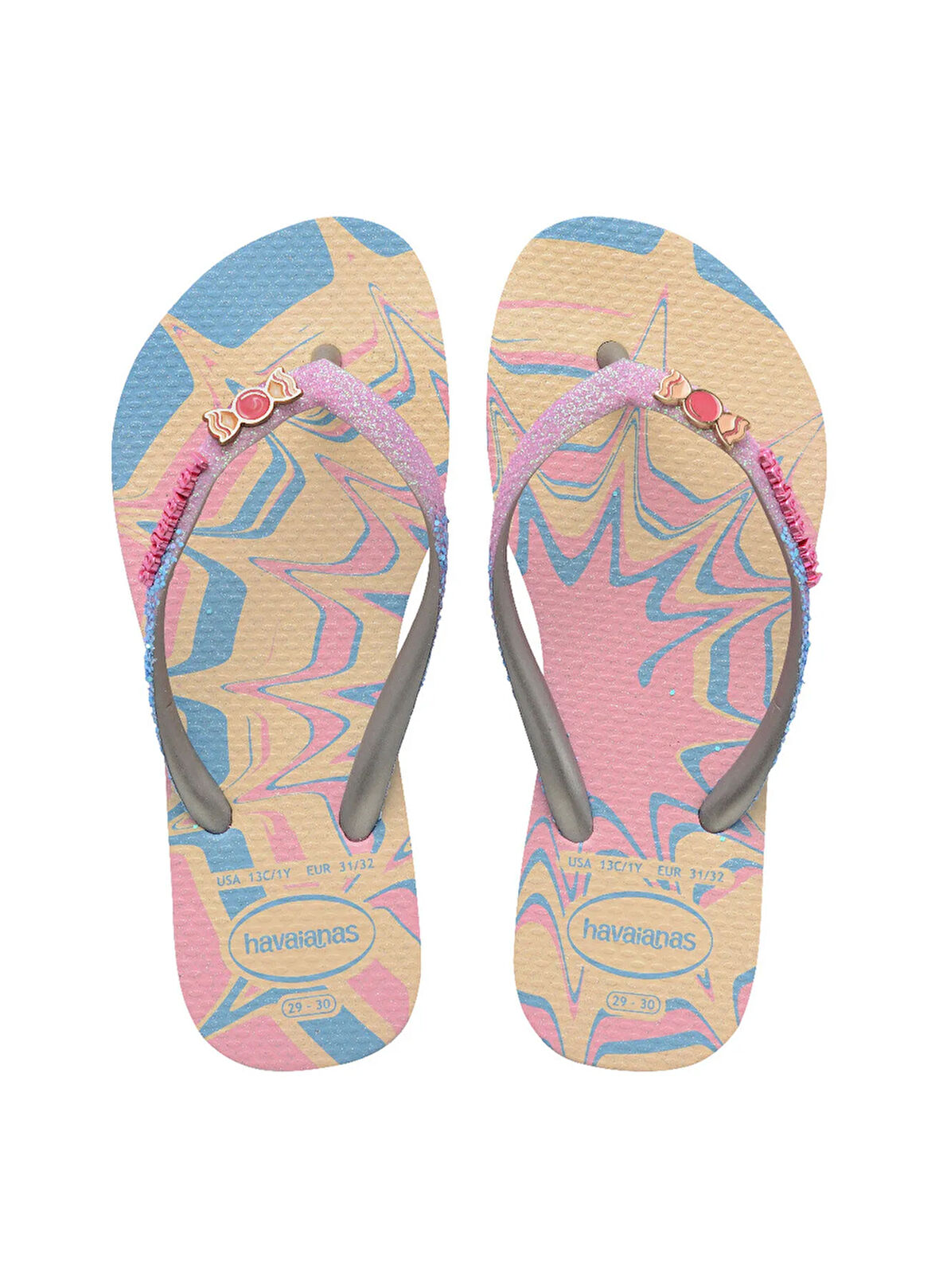 Havaianas Pembe Kız Çocuk Terlik