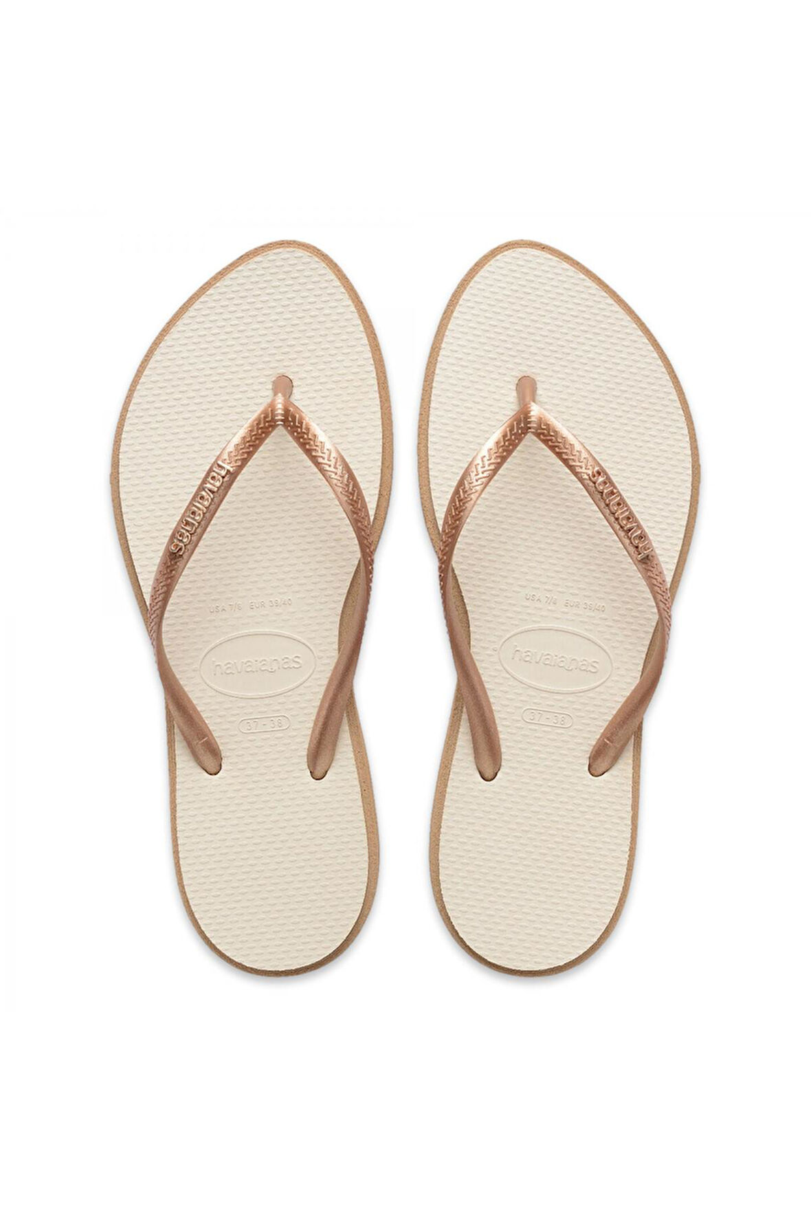 Havaianas 4149584 Sslim Point Parmak Arası Bronz Kadın Terlik
