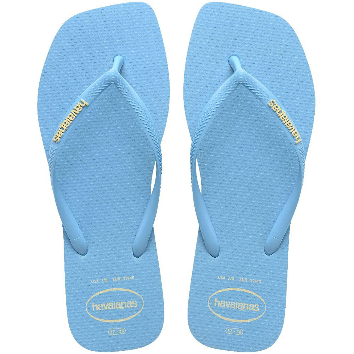 Slim Square Logo Pop Up Blue