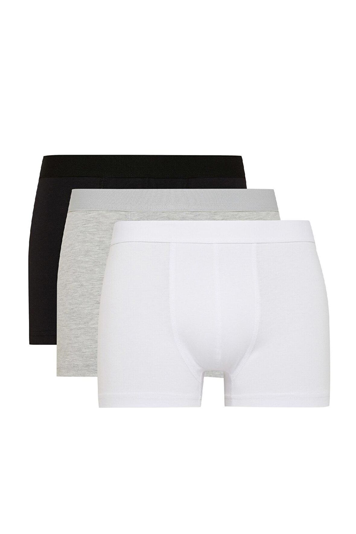 DeFacto Erkek Regular Fit 3'lü Boxer A3152AX24AUWT34