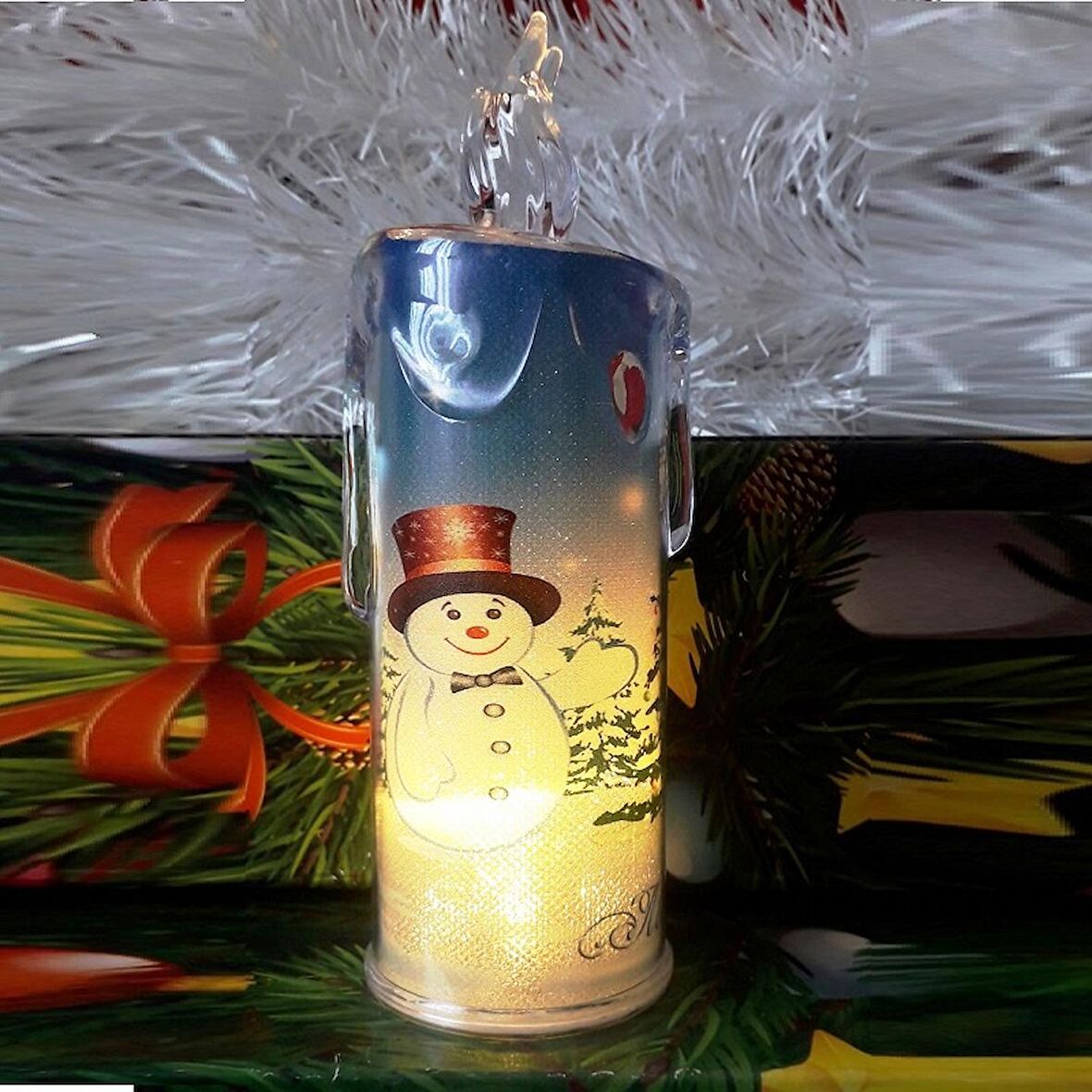 LED IŞIKLI MUM KARDAN ADAMLI MUM YILBAŞI IŞIKLARI YILBAŞI MUMU PİLLİ MUM KARDAN ADAM LED MUM GÜN IŞIĞI PİLLİ LED IŞIK