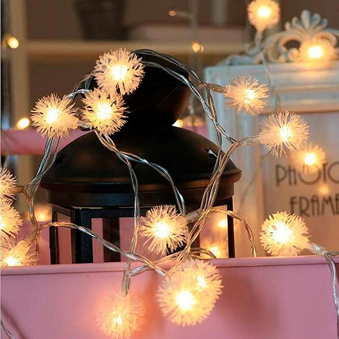 GÜN IŞIĞI KİRPİ TOP LED IŞIK KİRPİ GÜN IŞIĞI LED IŞIK NOEL DEKORASYON IŞIĞI ÇAM AĞACI IŞIĞI 220V