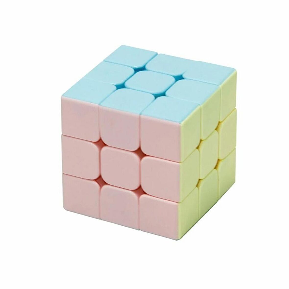 PASTEL 3X3 ZEKA KÜPÜ 3X3 SABIR KÜPÜ 3X3 RUBİKS CUBE AKIL OYUNLARI EĞİTİCİ OYUNCAK ZEKA KÜPÜ