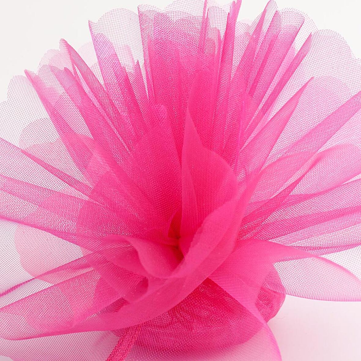 27 METREX70 CM KOYU PEMBE SÜSLEME TÜLÜ KOYU PEMBE TÜL ARABA DÜĞÜN DEKOR TÜL PİNK DECORATION TULLE