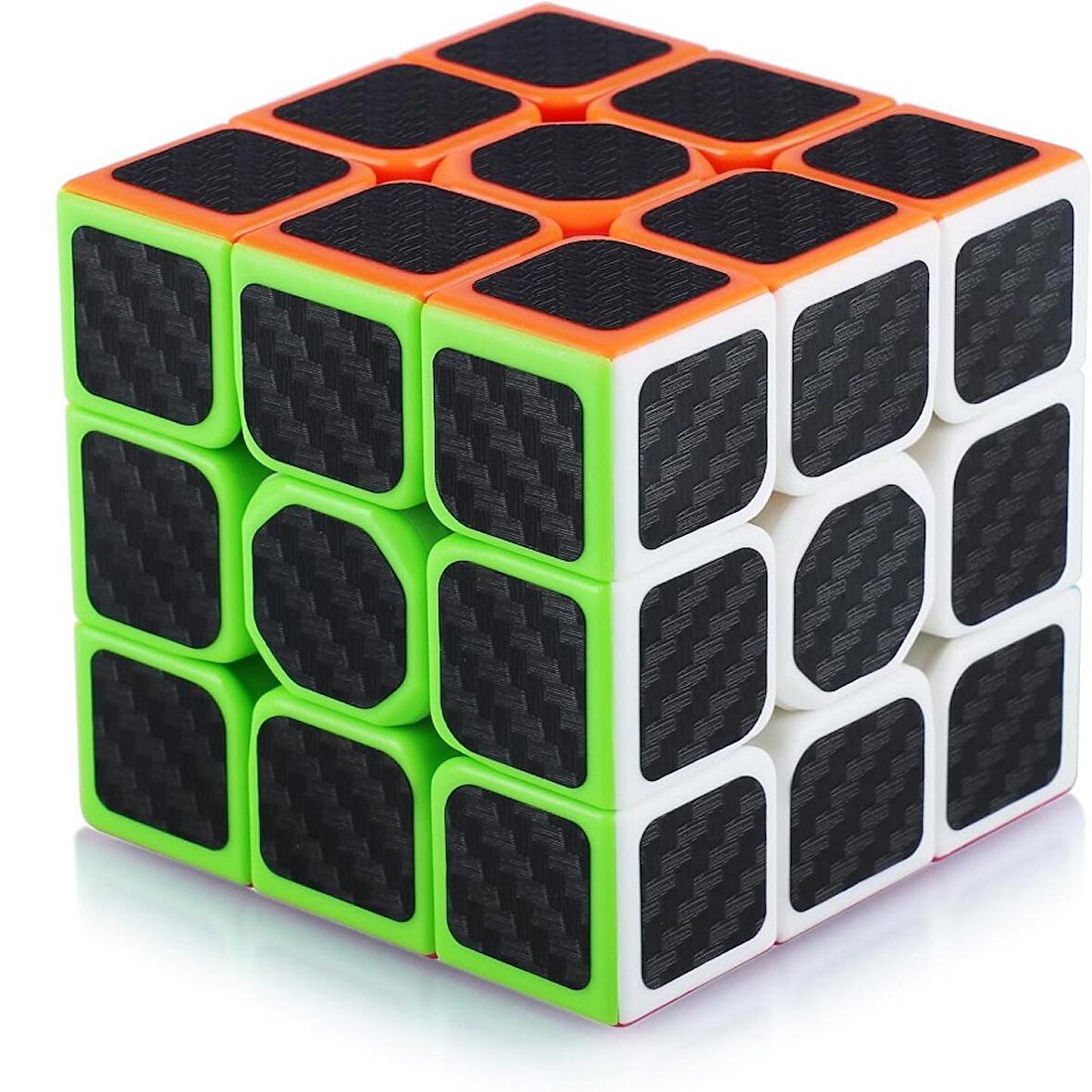 PROFESSIONAL 3X3 QY SPEED CUBE 3X3 CORBON FİBER CUBE VIP 3X3 ZEKA KÜPÜ 3X3 HIZ KÜPÜ 3X3 RUBİKS CUBE