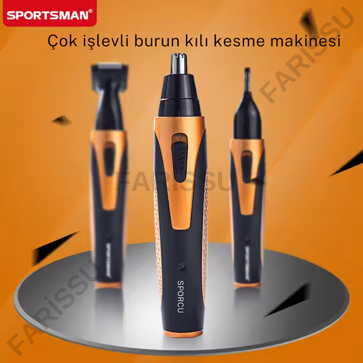 SPORTSMAN SM-410S – Profesyonel ve Çok Amaçlı Kişisel Bakım Seti