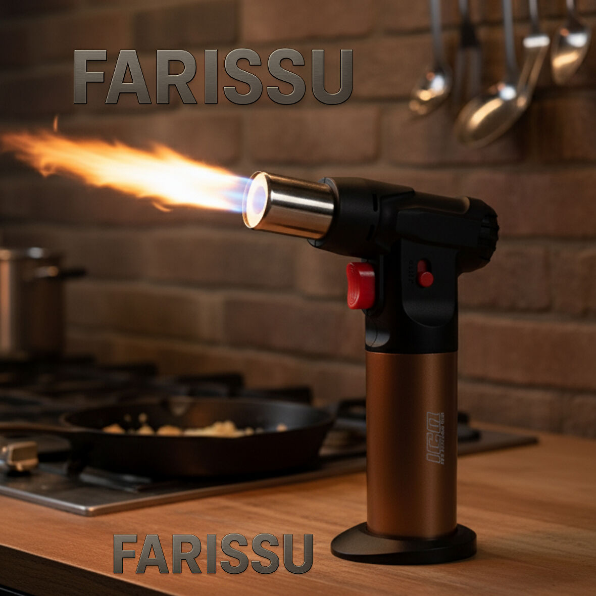 ICQ Lighter Power XHG-8B77 Jet Pürmüz (Torch) Çakmak | Yüksek Hassasiyetli Bütan Alevi