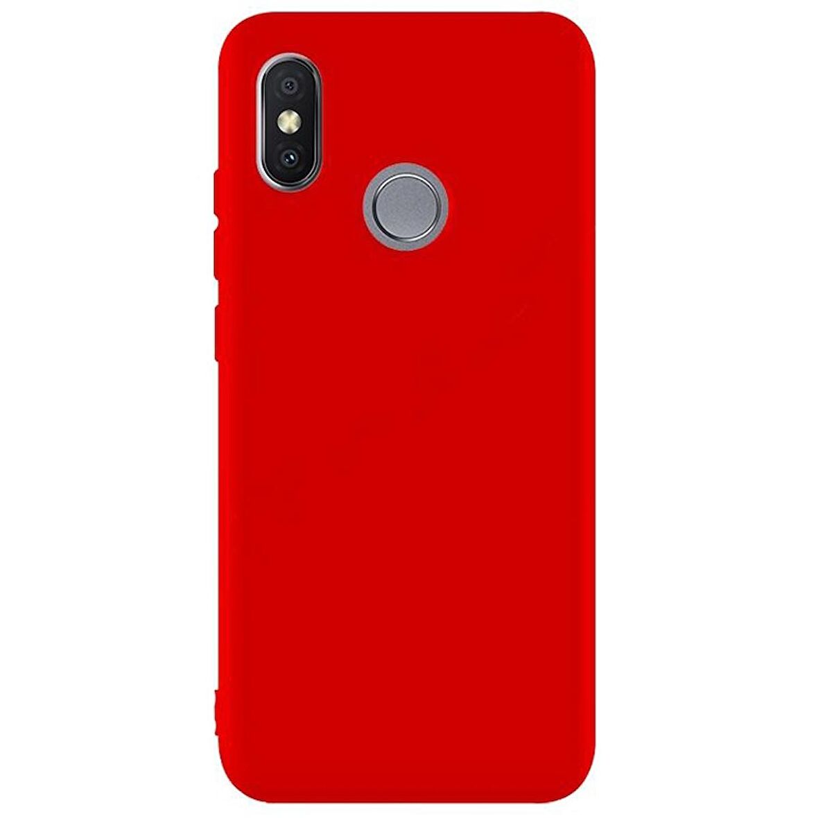 Gpack Xiaomi Redmi 6 Pro Kılıf Premier Silikon KorumaNano Glass