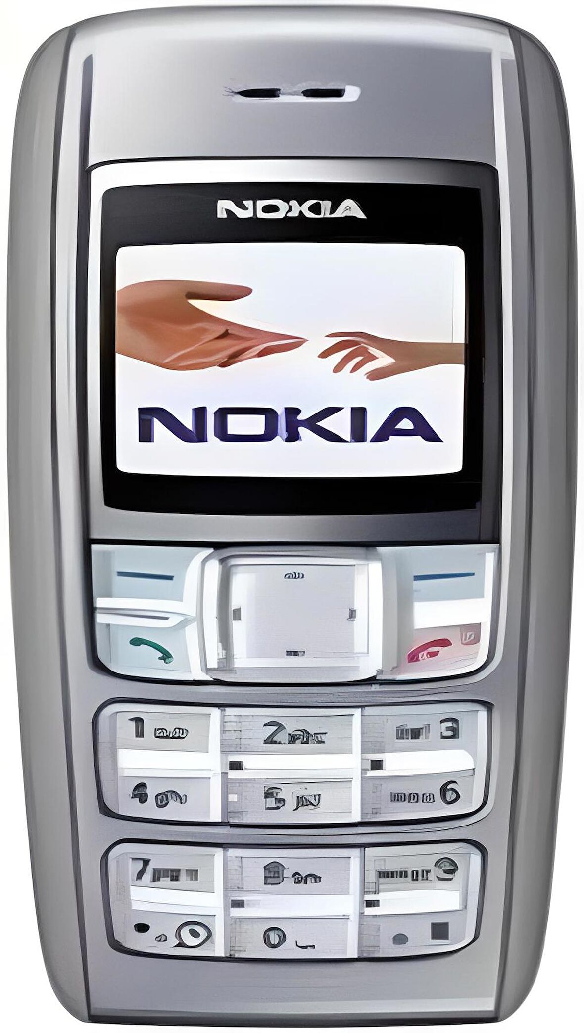 Nokia 1600 Gri Kapak+Tuş Takımı