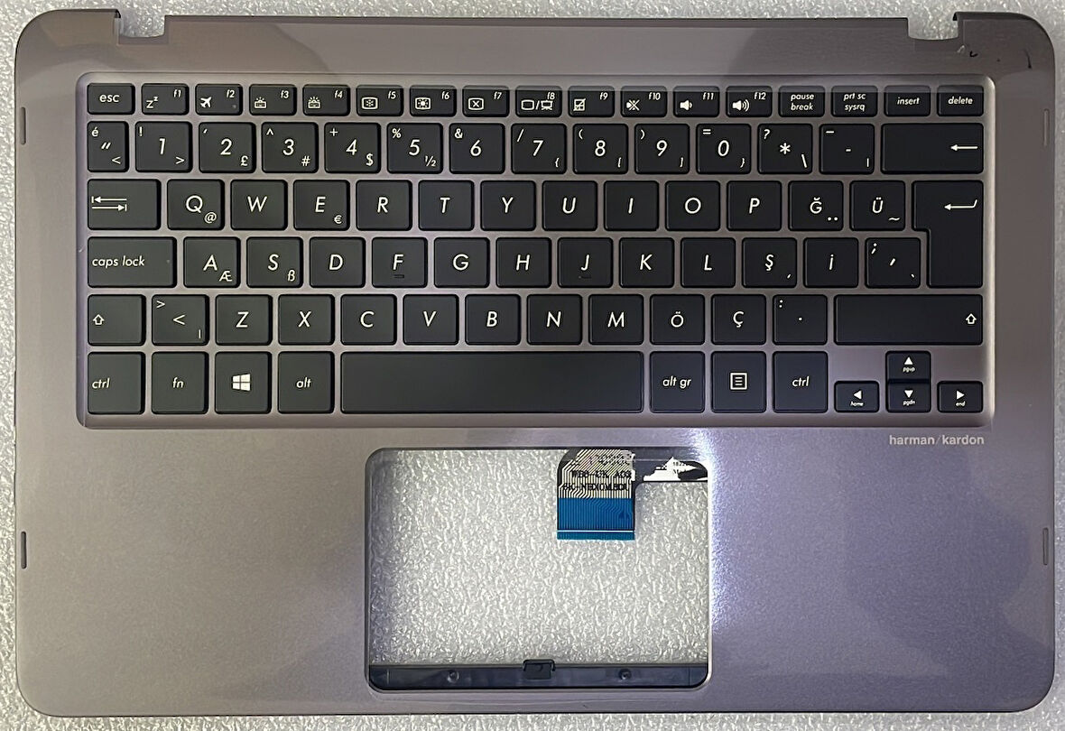 Asus UX360U UX360UA Q324U Q324UA 9Z.NBXLW.801164100137 90NB0C03-R30US0  Ledli Klavye