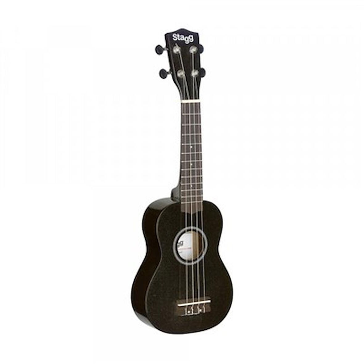 STAGG US-NIGHT (SOPRANO UKULELE BLACK+BAG)