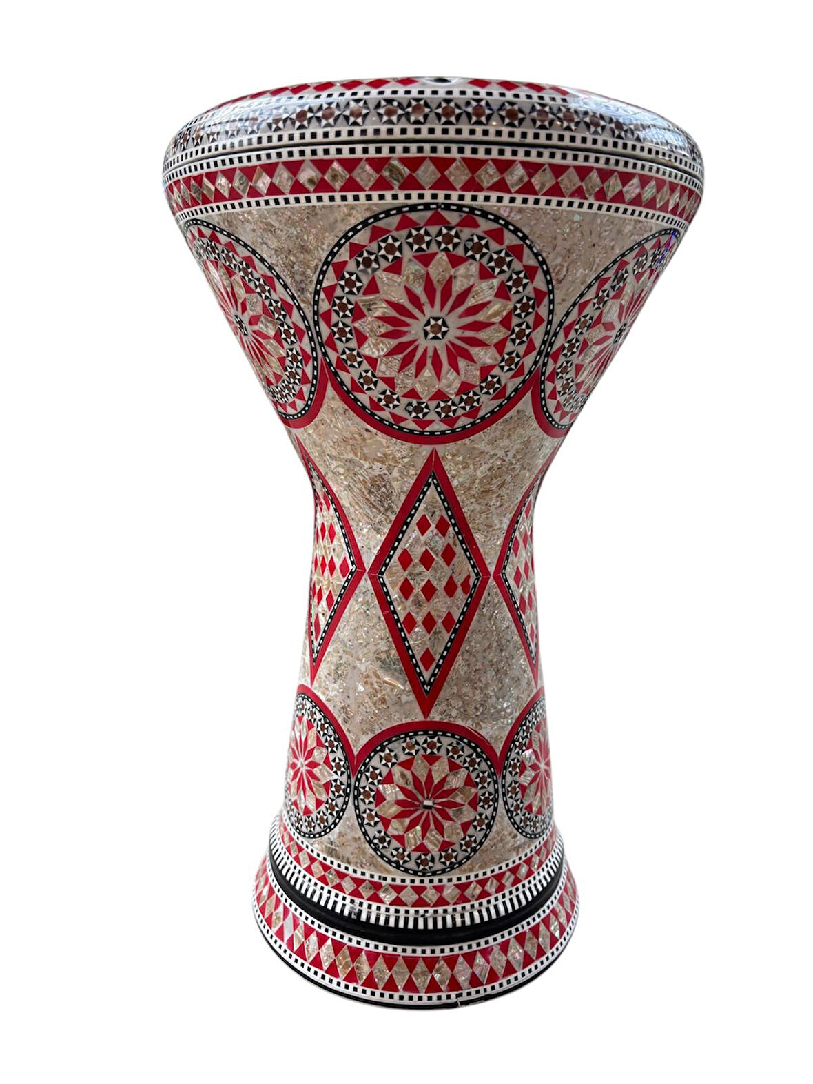 GAWHARET EL-FAN SEDEF İŞLEMELİ DÖKÜM DARBUKA JZ04