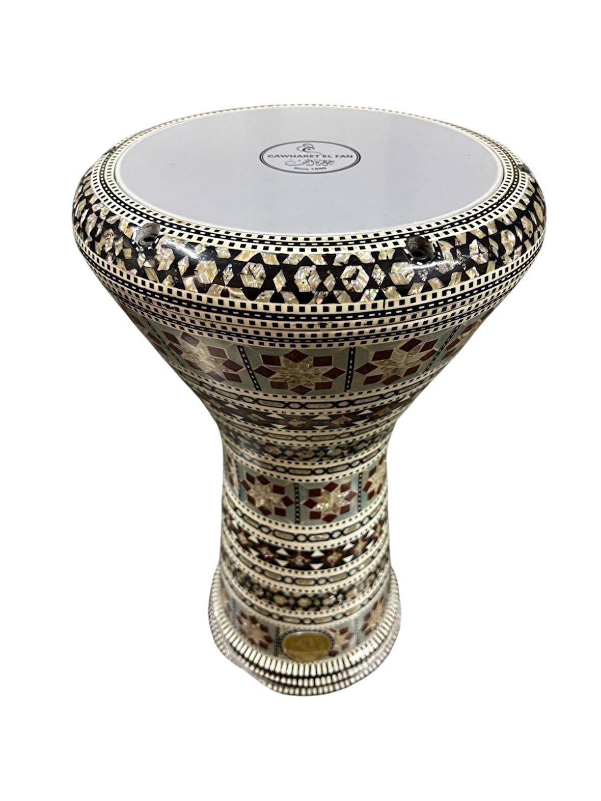 GAWHARET EL-FAN SEDEF İŞLEMELİ DÖKÜM DARBUKA JZ08