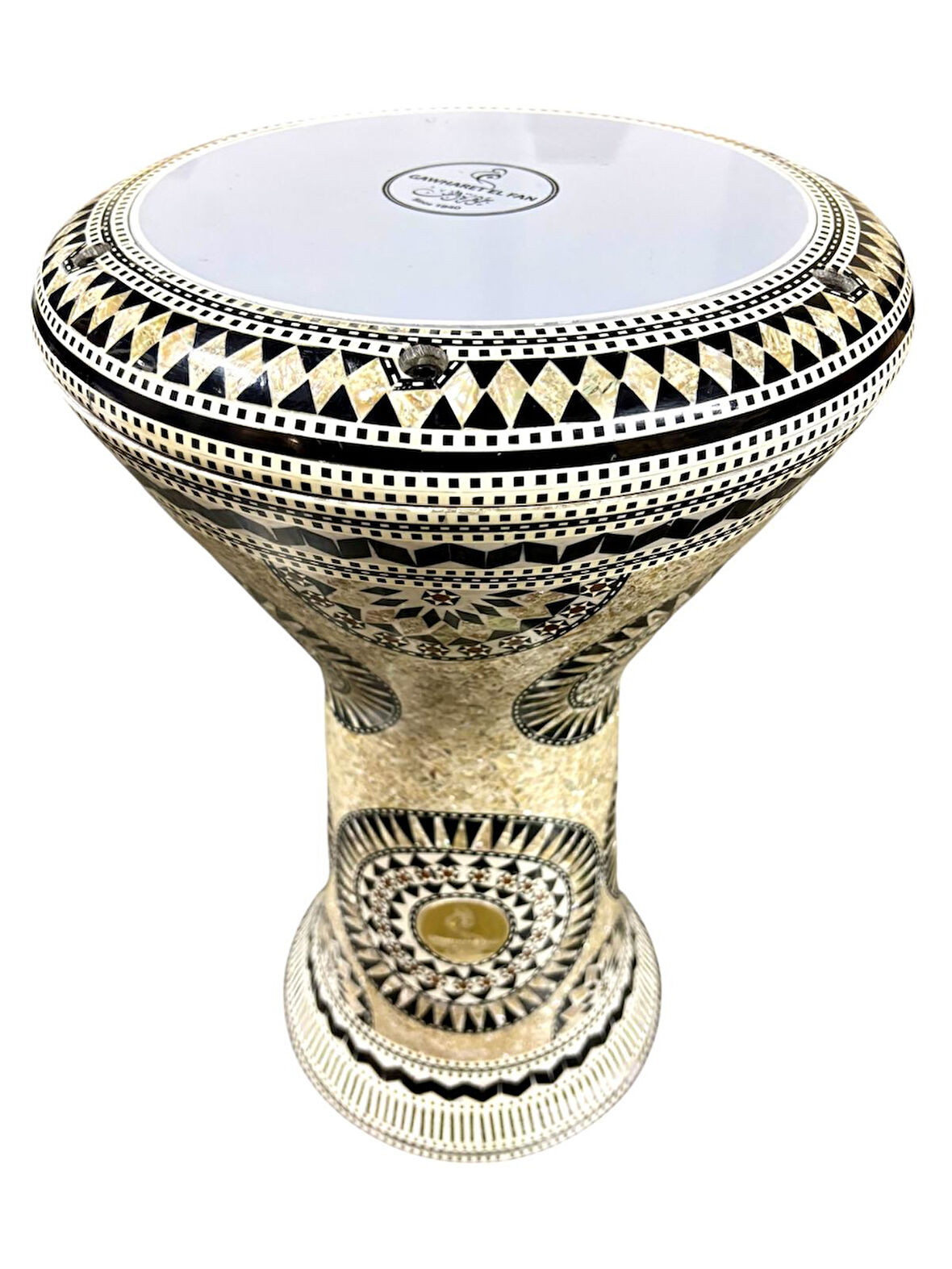 GAWHARET EL-FAN SEDEF İŞLEMELİ DÖKÜM DARBUKA JZ15