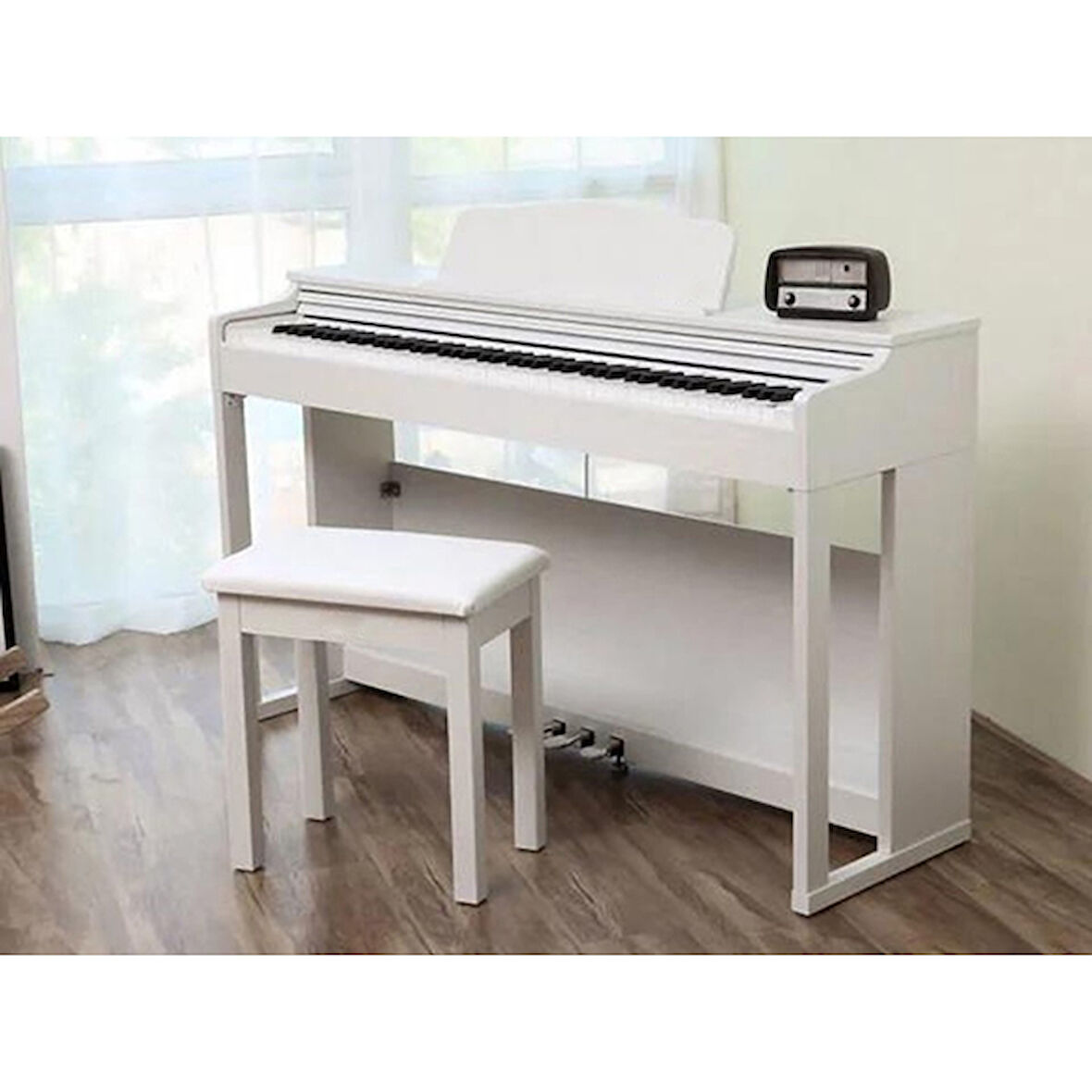 BRAHNER DİJİTAL PİYANO BR-19 WH