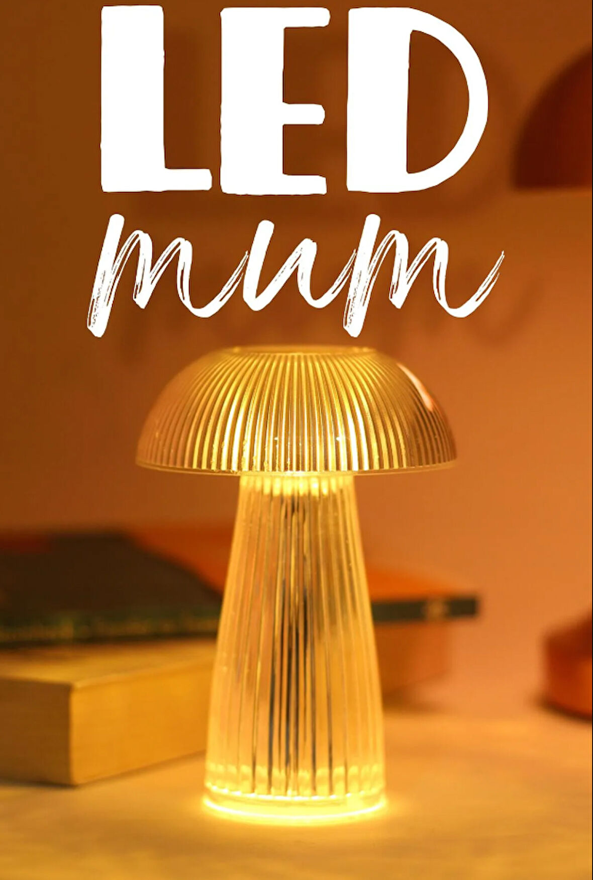 Led Mum Kristal Tip 3 Adet Pil Dahil Dumansız Alev Ledli Yapay Dekoratif Mum Işığı Şeffaf PT429