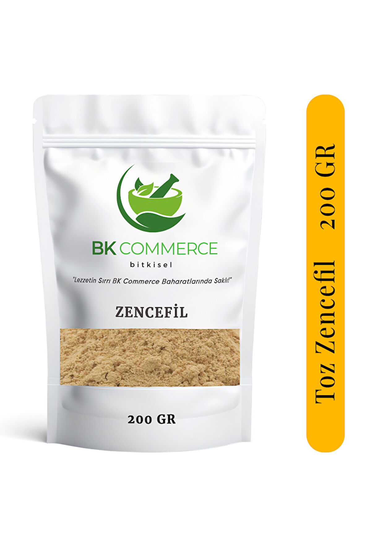 BK Commerce Toz Zencefil 200 GR