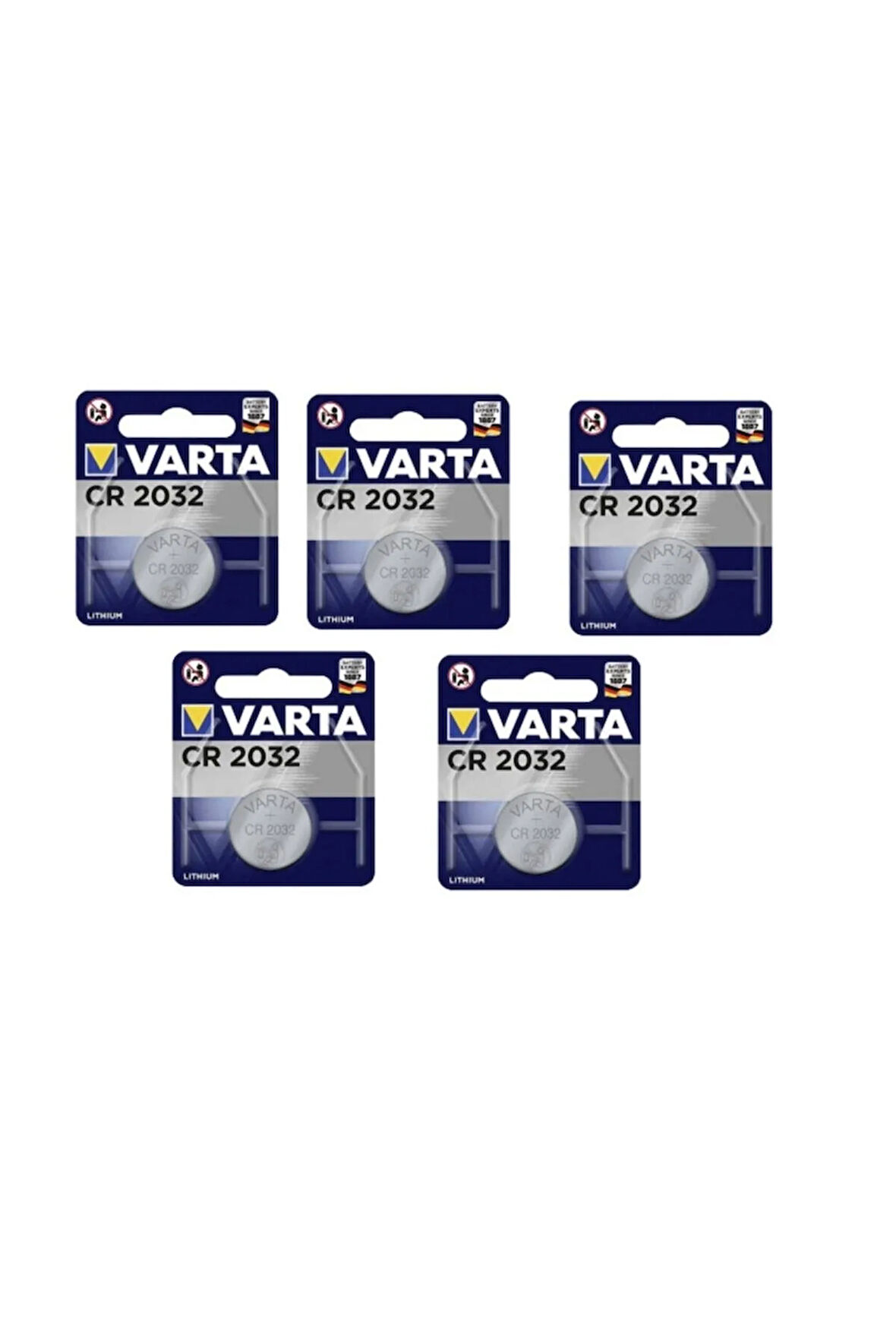 Lıthıum Cr 2032 3v Tekli Pil 5 Paket