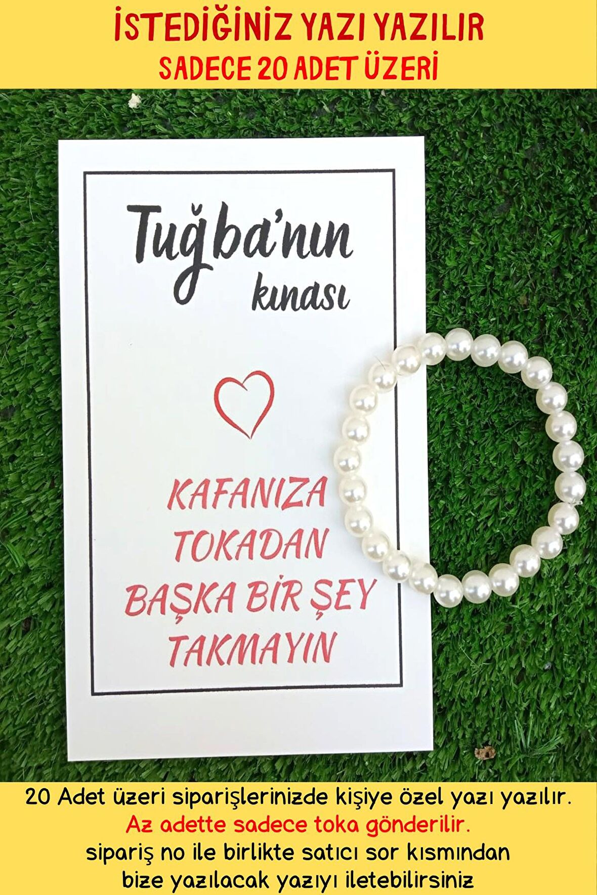 10 Adet İnci Toka - Kına Hediyesi - Nikah Hediyesi - Yenidoğan Hediye - Bebek Hediyelik  - Bride