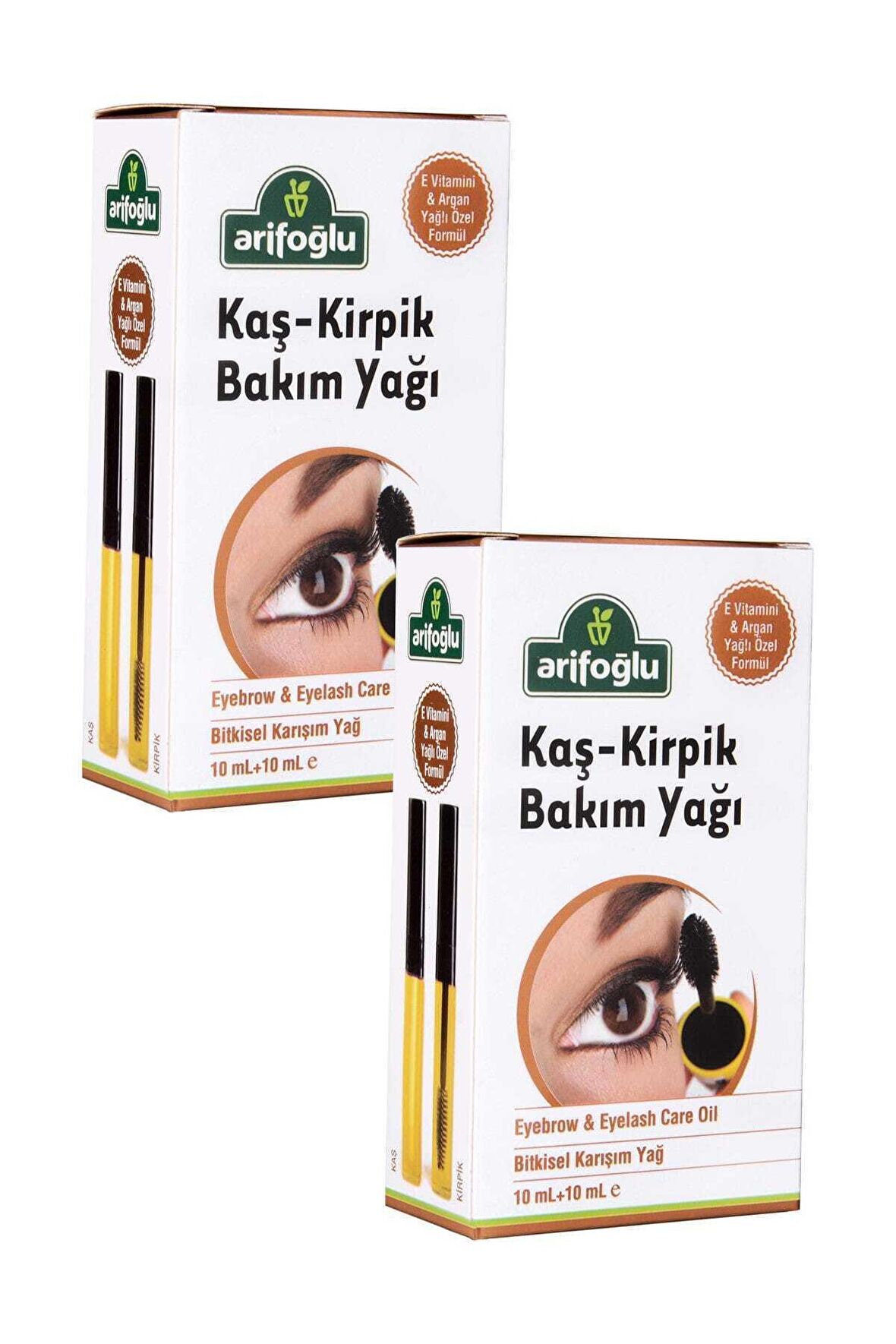 Arifoğlu  Kaş Kirpik Bakım Yağı 10 Ml 2 Kutu