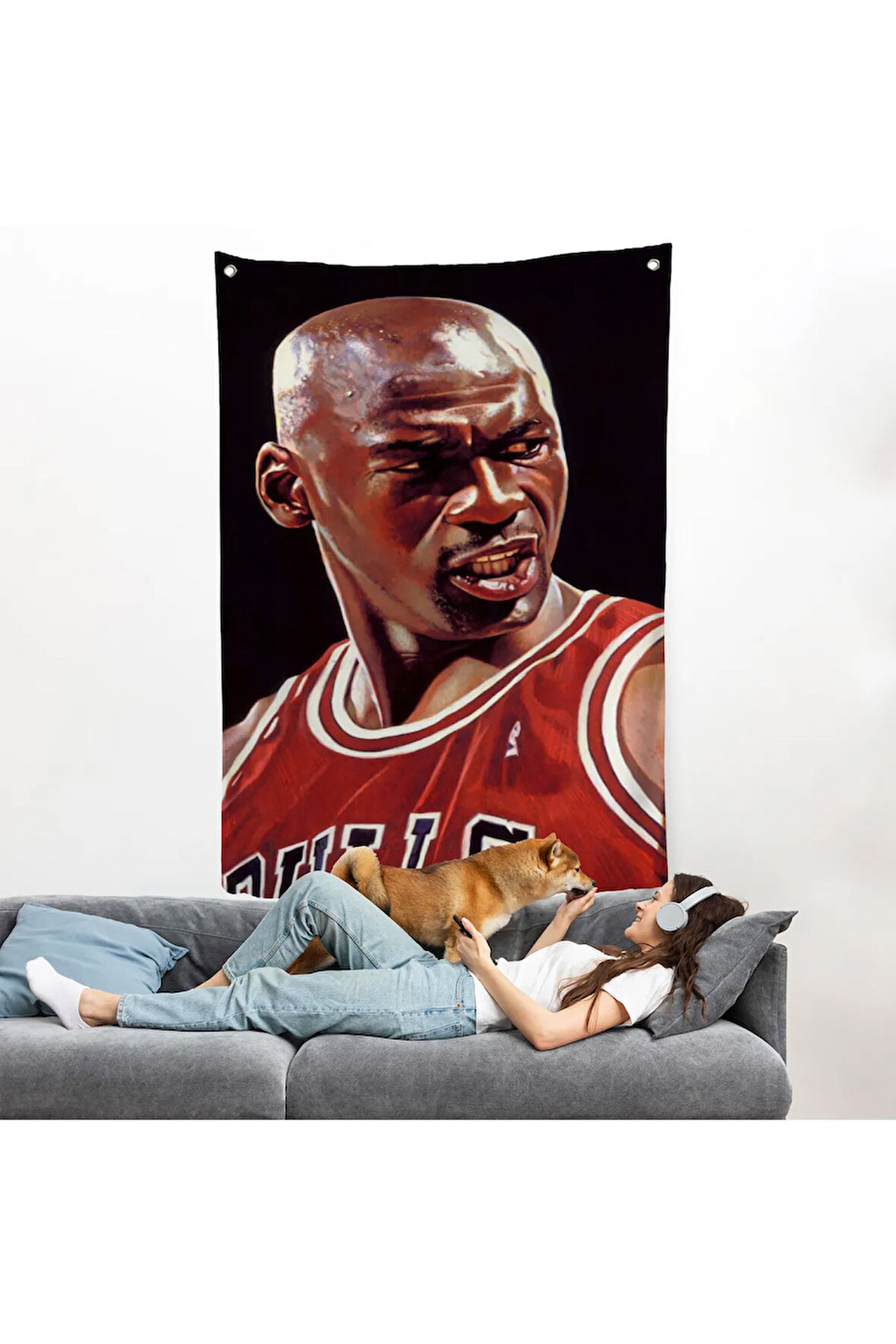 Michael Jordan Duvar Örtüsü-7928