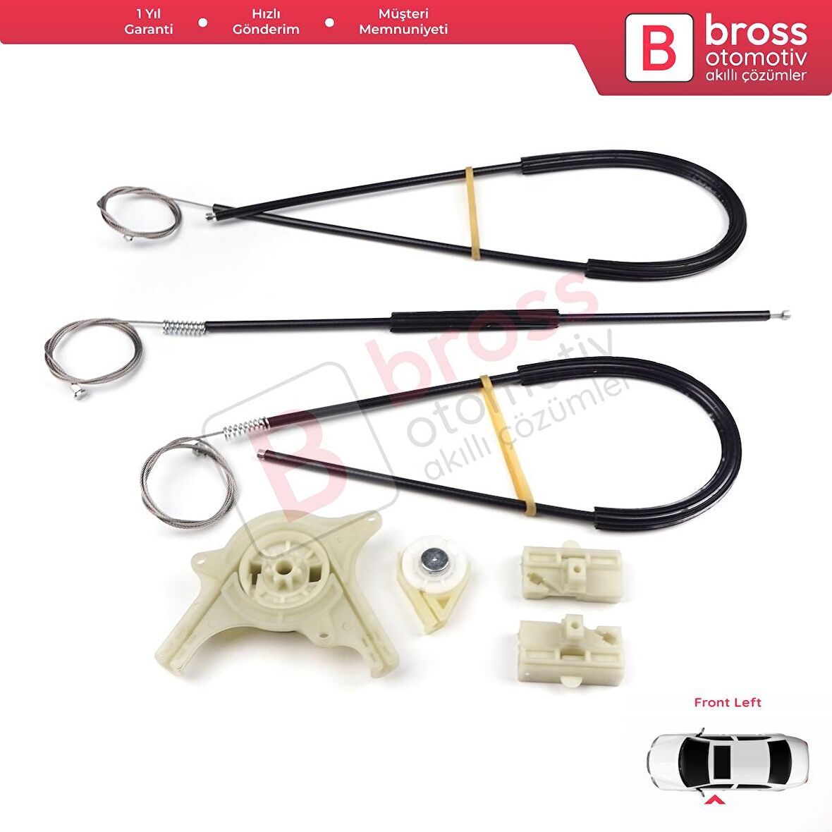 Audi A4 S4 B8 8KH 8K5 8K2 2008-2015 4/5 Kapı 8K0839461 İçin Elektrikli Arka Sol Cam Kriko Tamir Seti